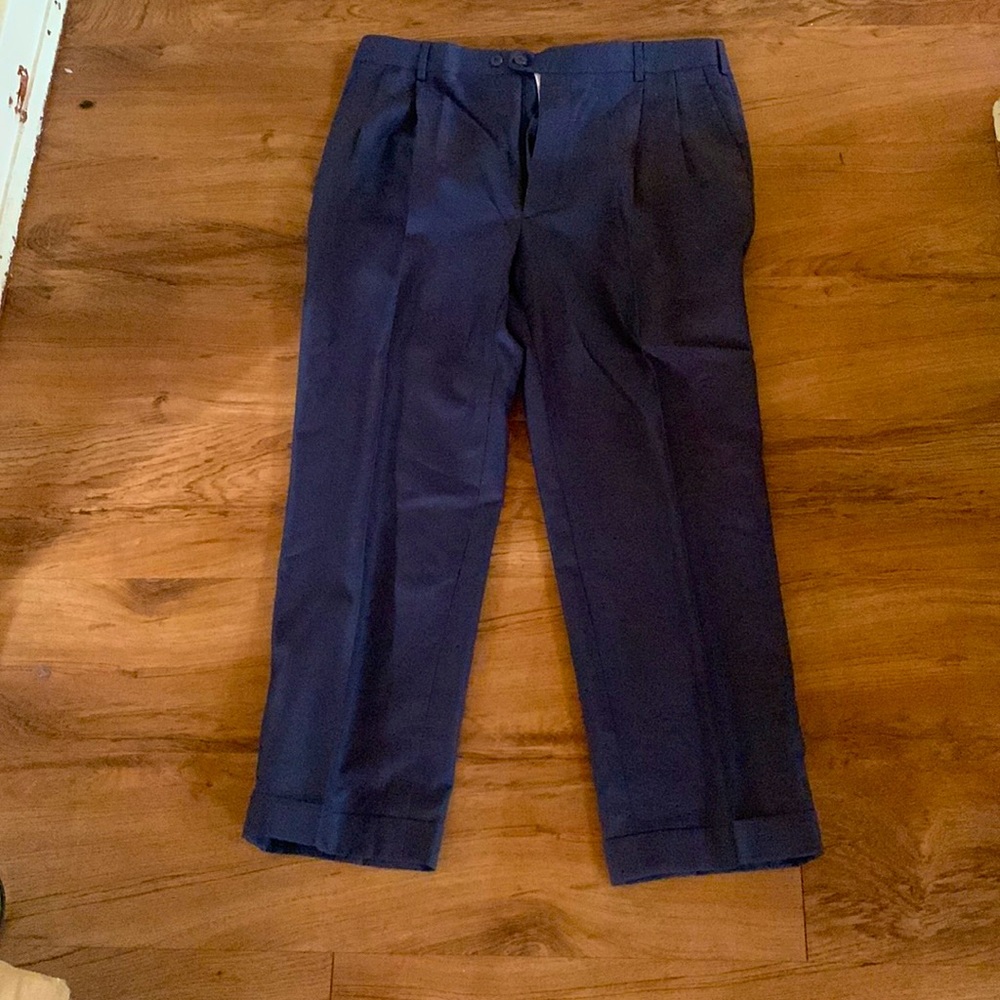 Zanella for Neiman Marcus size 36 navy pants